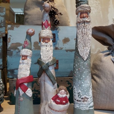 Babbo Natale in terracotta